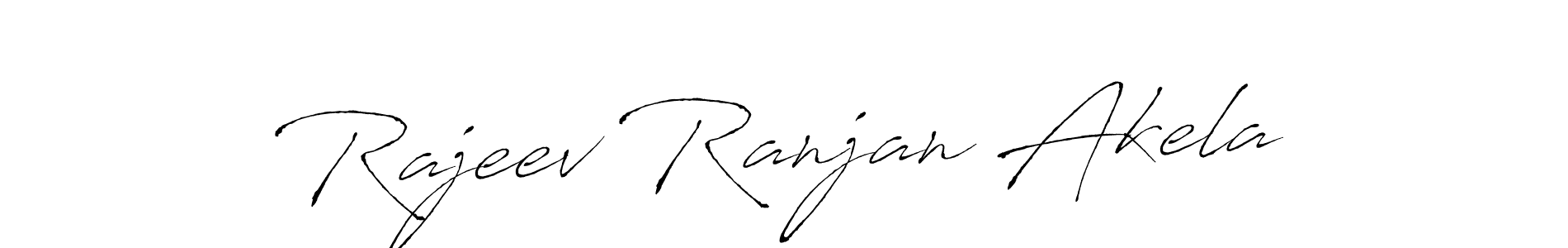 Create a beautiful signature design for name Rajeev Ranjan Akela. With this signature (Antro_Vectra) fonts, you can make a handwritten signature for free. Rajeev Ranjan Akela signature style 6 images and pictures png