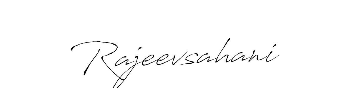 You should practise on your own different ways (Antro_Vectra) to write your name (Rajeevsahani) in signature. don't let someone else do it for you. Rajeevsahani signature style 6 images and pictures png