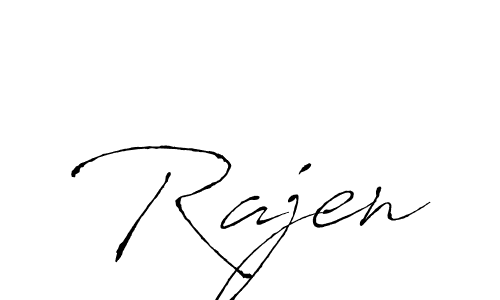 Also You can easily find your signature by using the search form. We will create Rajen name handwritten signature images for you free of cost using Antro_Vectra sign style. Rajen signature style 6 images and pictures png