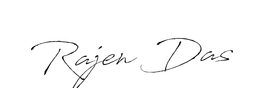 This is the best signature style for the Rajen Das name. Also you like these signature font (Antro_Vectra). Mix name signature. Rajen Das signature style 6 images and pictures png