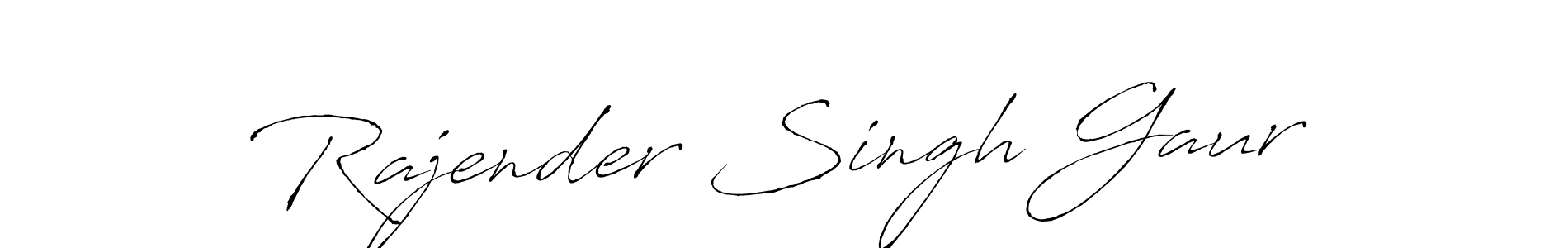 The best way (Antro_Vectra) to make a short signature is to pick only two or three words in your name. The name Rajender Singh Gaur include a total of six letters. For converting this name. Rajender Singh Gaur signature style 6 images and pictures png