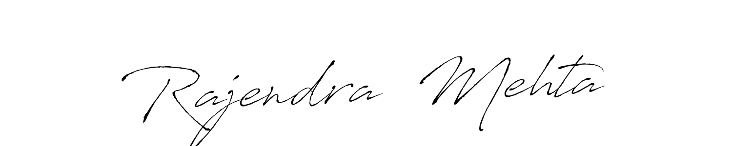 It looks lik you need a new signature style for name Rajendra  Mehta. Design unique handwritten (Antro_Vectra) signature with our free signature maker in just a few clicks. Rajendra  Mehta signature style 6 images and pictures png