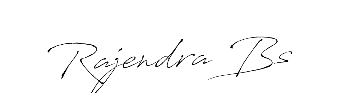 How to make Rajendra Bs name signature. Use Antro_Vectra style for creating short signs online. This is the latest handwritten sign. Rajendra Bs signature style 6 images and pictures png