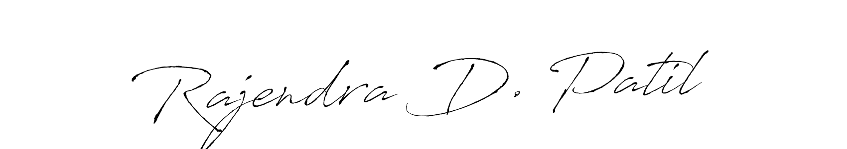 Rajendra D. Patil stylish signature style. Best Handwritten Sign (Antro_Vectra) for my name. Handwritten Signature Collection Ideas for my name Rajendra D. Patil. Rajendra D. Patil signature style 6 images and pictures png