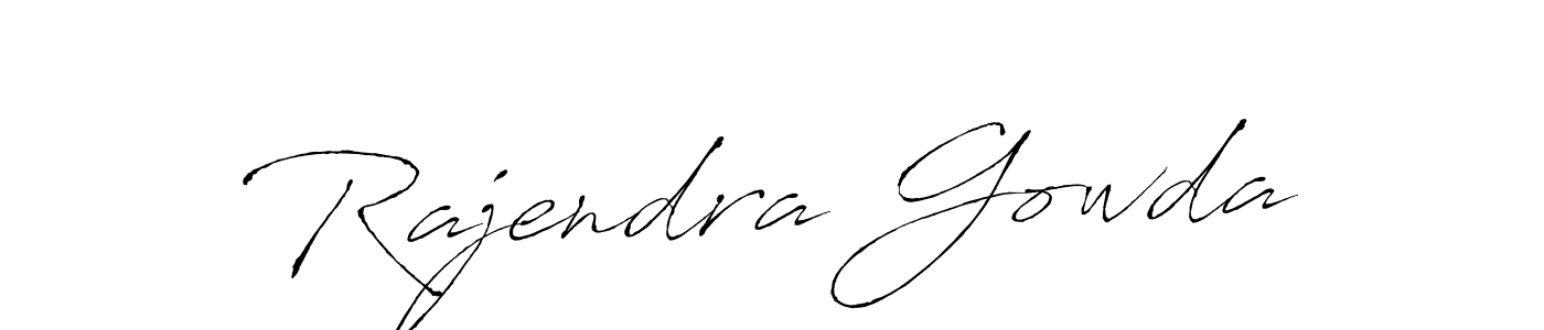 The best way (Antro_Vectra) to make a short signature is to pick only two or three words in your name. The name Rajendra Gowda include a total of six letters. For converting this name. Rajendra Gowda signature style 6 images and pictures png