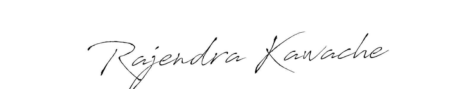 Antro_Vectra is a professional signature style that is perfect for those who want to add a touch of class to their signature. It is also a great choice for those who want to make their signature more unique. Get Rajendra Kawache name to fancy signature for free. Rajendra Kawache signature style 6 images and pictures png