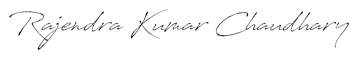 You should practise on your own different ways (Antro_Vectra) to write your name (Rajendra Kumar Chaudhary) in signature. Don't let someone else do it for you. Rajendra Kumar Chaudhary signature style 6 images and pictures png
