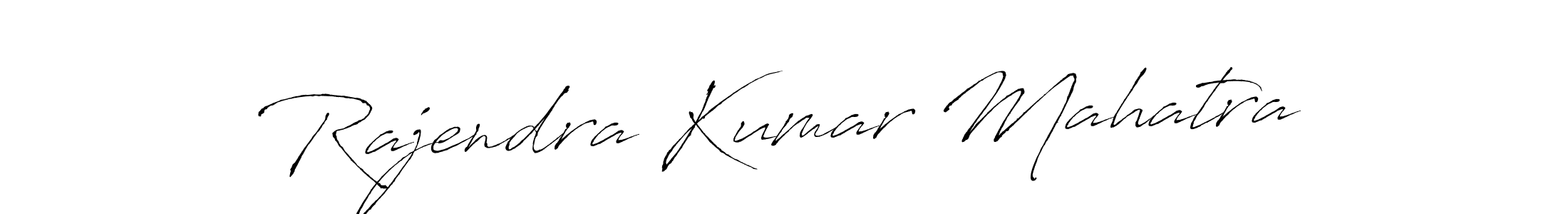 Design your own signature with our free online signature maker. With this signature software, you can create a handwritten (Antro_Vectra) signature for name Rajendra Kumar Mahatra. Rajendra Kumar Mahatra signature style 6 images and pictures png