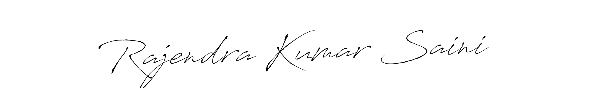 Use a signature maker to create a handwritten signature online. With this signature software, you can design (Antro_Vectra) your own signature for name Rajendra Kumar Saini. Rajendra Kumar Saini signature style 6 images and pictures png