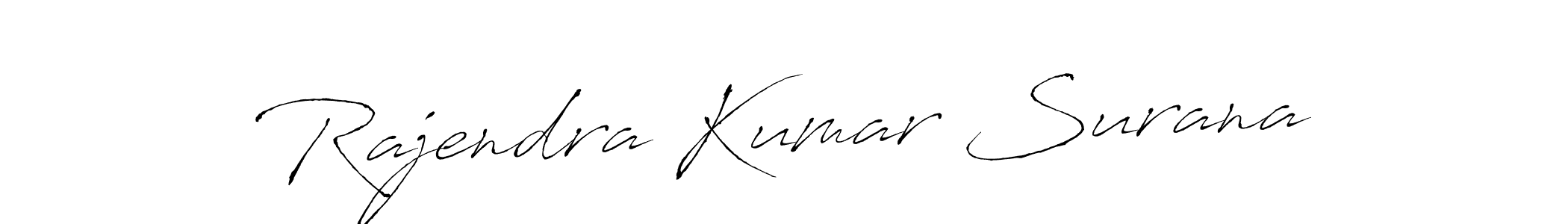 This is the best signature style for the Rajendra Kumar Surana name. Also you like these signature font (Antro_Vectra). Mix name signature. Rajendra Kumar Surana signature style 6 images and pictures png