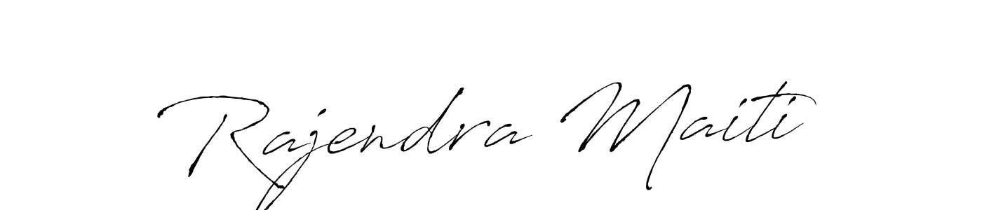 Rajendra Maiti stylish signature style. Best Handwritten Sign (Antro_Vectra) for my name. Handwritten Signature Collection Ideas for my name Rajendra Maiti. Rajendra Maiti signature style 6 images and pictures png