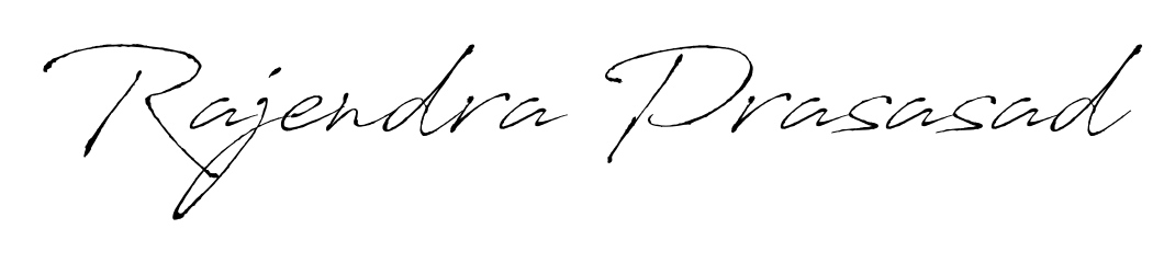 Create a beautiful signature design for name Rajendra Prasasad. With this signature (Antro_Vectra) fonts, you can make a handwritten signature for free. Rajendra Prasasad signature style 6 images and pictures png
