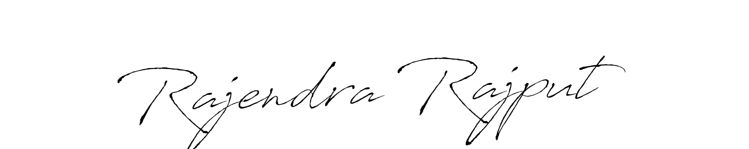 Create a beautiful signature design for name Rajendra Rajput. With this signature (Antro_Vectra) fonts, you can make a handwritten signature for free. Rajendra Rajput signature style 6 images and pictures png