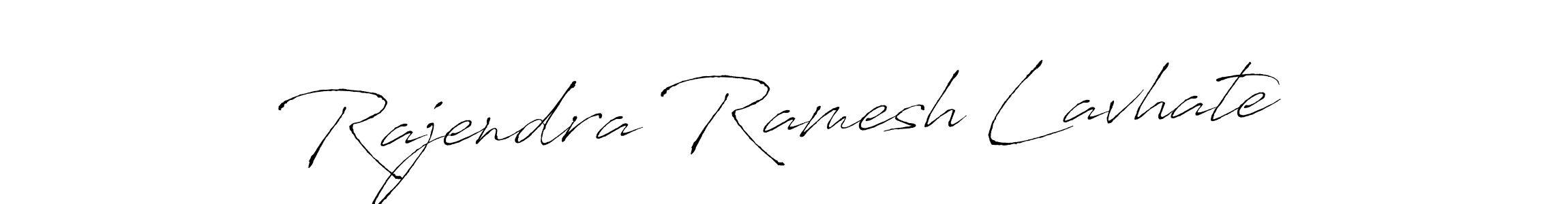 Rajendra Ramesh Lavhate stylish signature style. Best Handwritten Sign (Antro_Vectra) for my name. Handwritten Signature Collection Ideas for my name Rajendra Ramesh Lavhate. Rajendra Ramesh Lavhate signature style 6 images and pictures png