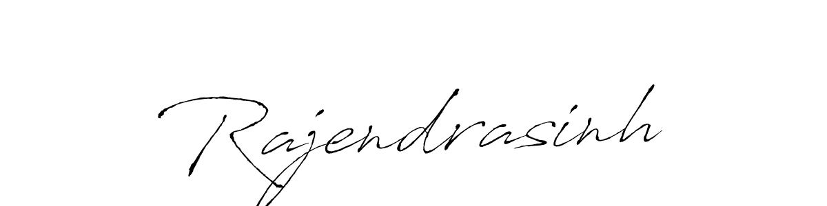 Create a beautiful signature design for name Rajendrasinh. With this signature (Antro_Vectra) fonts, you can make a handwritten signature for free. Rajendrasinh signature style 6 images and pictures png