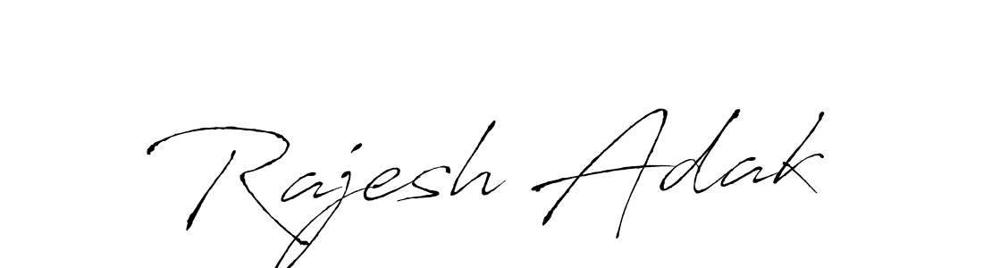 You should practise on your own different ways (Antro_Vectra) to write your name (Rajesh Adak) in signature. don't let someone else do it for you. Rajesh Adak signature style 6 images and pictures png