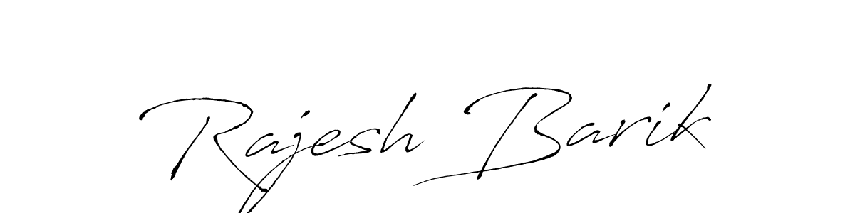 Design your own signature with our free online signature maker. With this signature software, you can create a handwritten (Antro_Vectra) signature for name Rajesh Barik. Rajesh Barik signature style 6 images and pictures png