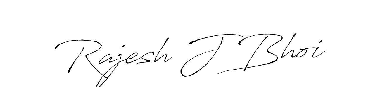 Rajesh J Bhoi stylish signature style. Best Handwritten Sign (Antro_Vectra) for my name. Handwritten Signature Collection Ideas for my name Rajesh J Bhoi. Rajesh J Bhoi signature style 6 images and pictures png