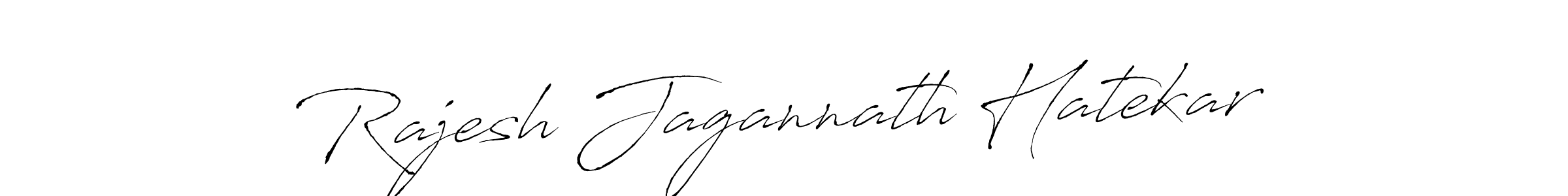 Design your own signature with our free online signature maker. With this signature software, you can create a handwritten (Antro_Vectra) signature for name Rajesh Jagannath Hatekar. Rajesh Jagannath Hatekar signature style 6 images and pictures png