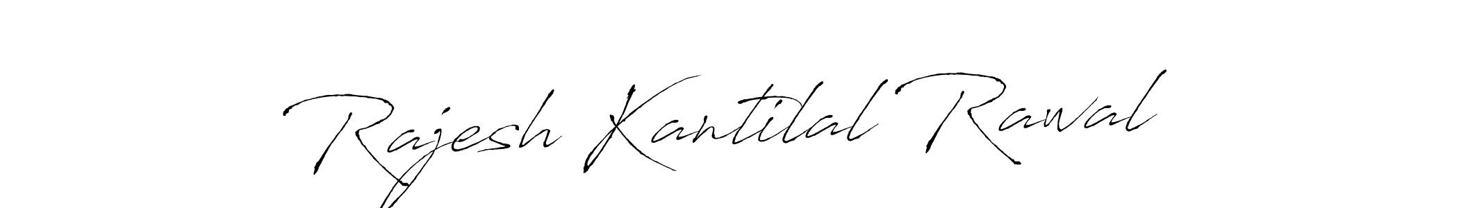 Rajesh Kantilal Rawal stylish signature style. Best Handwritten Sign (Antro_Vectra) for my name. Handwritten Signature Collection Ideas for my name Rajesh Kantilal Rawal. Rajesh Kantilal Rawal signature style 6 images and pictures png