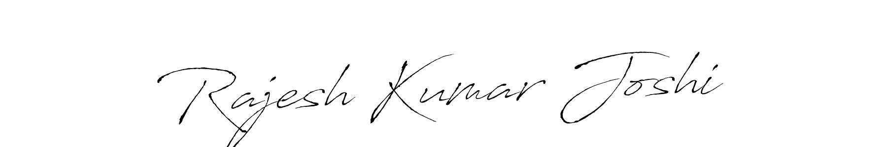 How to make Rajesh Kumar Joshi signature? Antro_Vectra is a professional autograph style. Create handwritten signature for Rajesh Kumar Joshi name. Rajesh Kumar Joshi signature style 6 images and pictures png