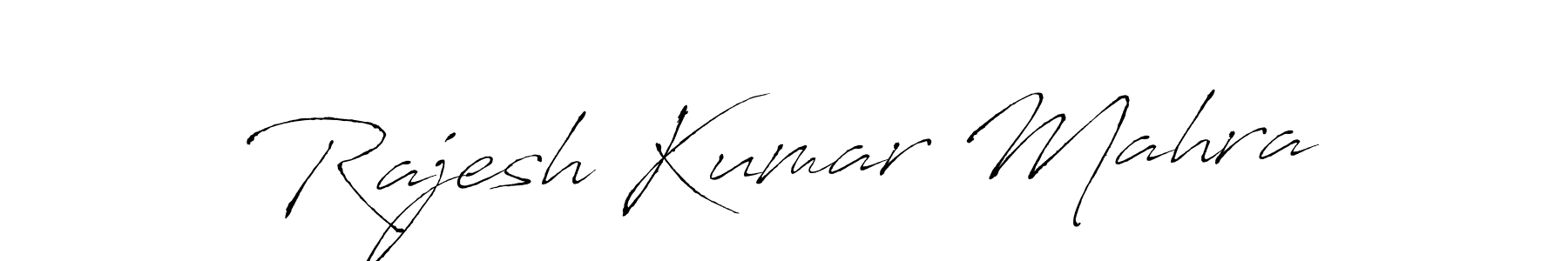 Rajesh Kumar Mahra stylish signature style. Best Handwritten Sign (Antro_Vectra) for my name. Handwritten Signature Collection Ideas for my name Rajesh Kumar Mahra. Rajesh Kumar Mahra signature style 6 images and pictures png