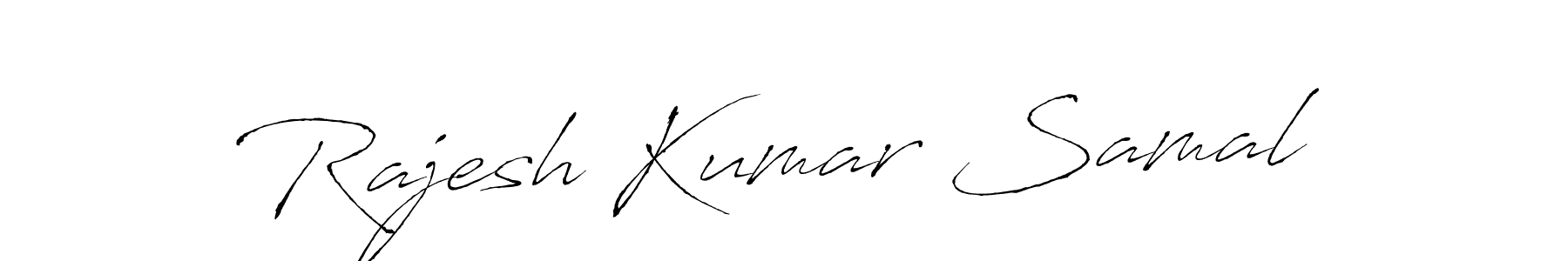 Also we have Rajesh Kumar Samal name is the best signature style. Create professional handwritten signature collection using Antro_Vectra autograph style. Rajesh Kumar Samal signature style 6 images and pictures png