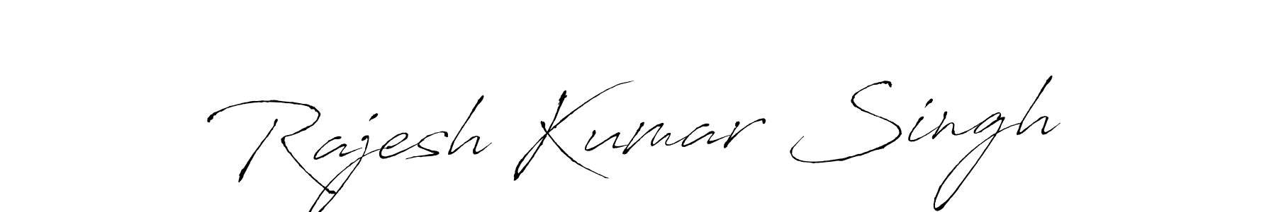 Rajesh Kumar Singh stylish signature style. Best Handwritten Sign (Antro_Vectra) for my name. Handwritten Signature Collection Ideas for my name Rajesh Kumar Singh. Rajesh Kumar Singh signature style 6 images and pictures png