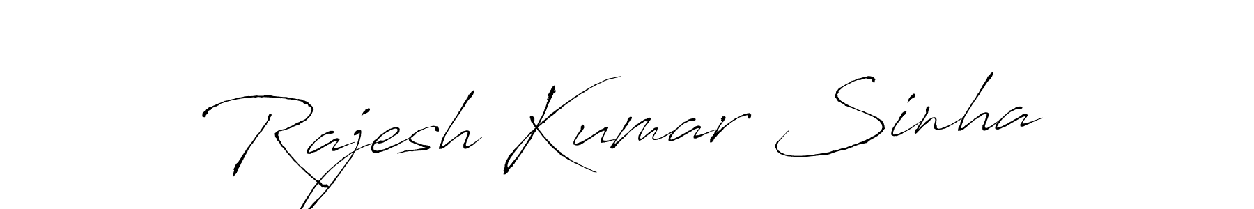 It looks lik you need a new signature style for name Rajesh Kumar Sinha. Design unique handwritten (Antro_Vectra) signature with our free signature maker in just a few clicks. Rajesh Kumar Sinha signature style 6 images and pictures png