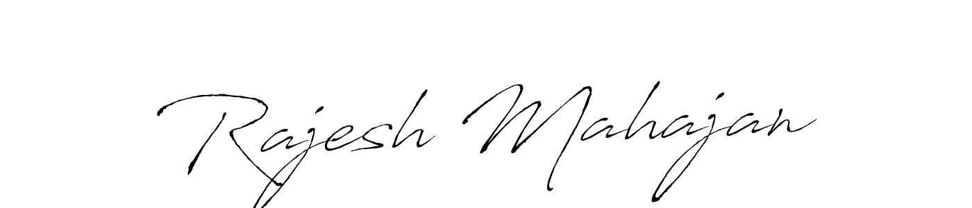 Design your own signature with our free online signature maker. With this signature software, you can create a handwritten (Antro_Vectra) signature for name Rajesh Mahajan. Rajesh Mahajan signature style 6 images and pictures png