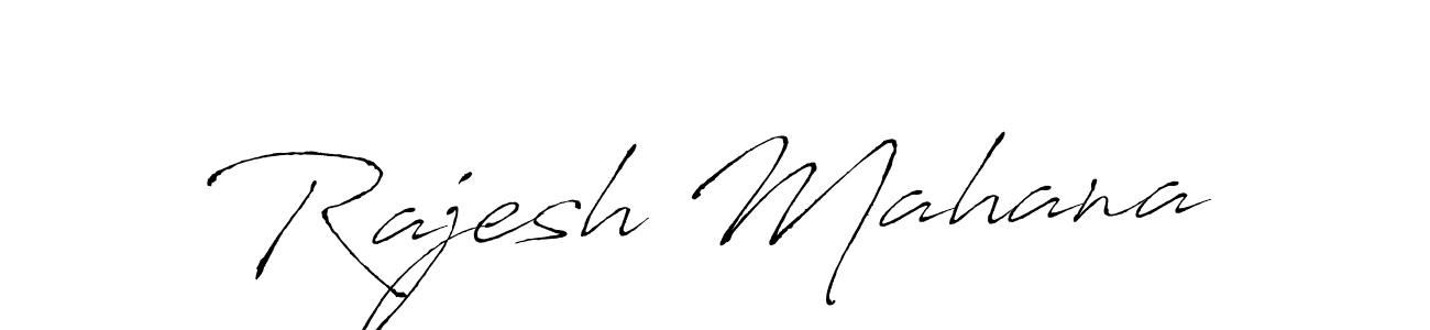 This is the best signature style for the Rajesh Mahana name. Also you like these signature font (Antro_Vectra). Mix name signature. Rajesh Mahana signature style 6 images and pictures png