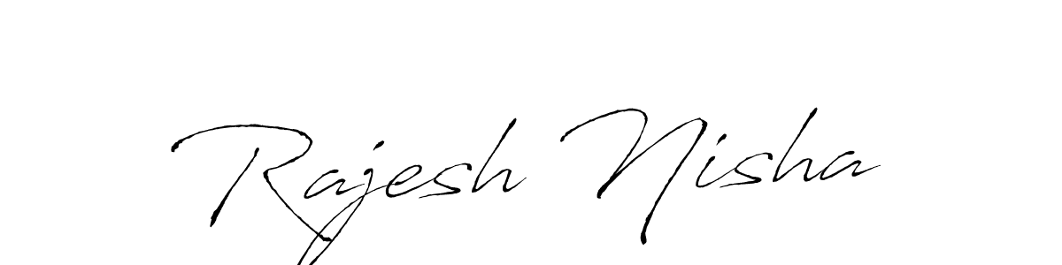 See photos of Rajesh Nisha official signature by Spectra . Check more albums & portfolios. Read reviews & check more about Antro_Vectra font. Rajesh Nisha signature style 6 images and pictures png