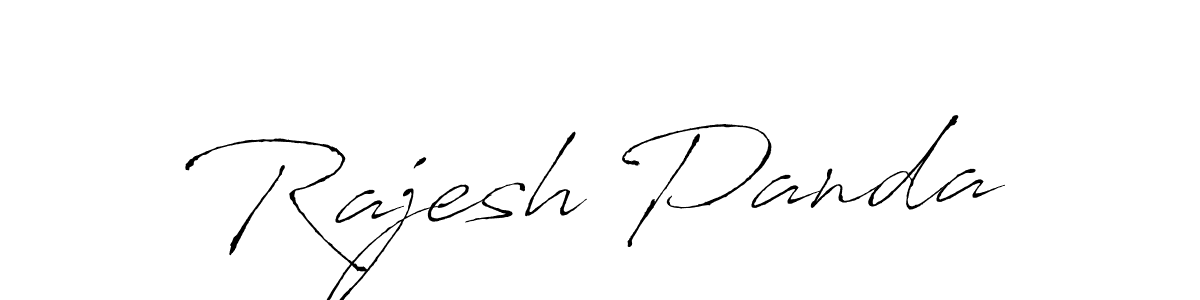 Rajesh Panda stylish signature style. Best Handwritten Sign (Antro_Vectra) for my name. Handwritten Signature Collection Ideas for my name Rajesh Panda. Rajesh Panda signature style 6 images and pictures png