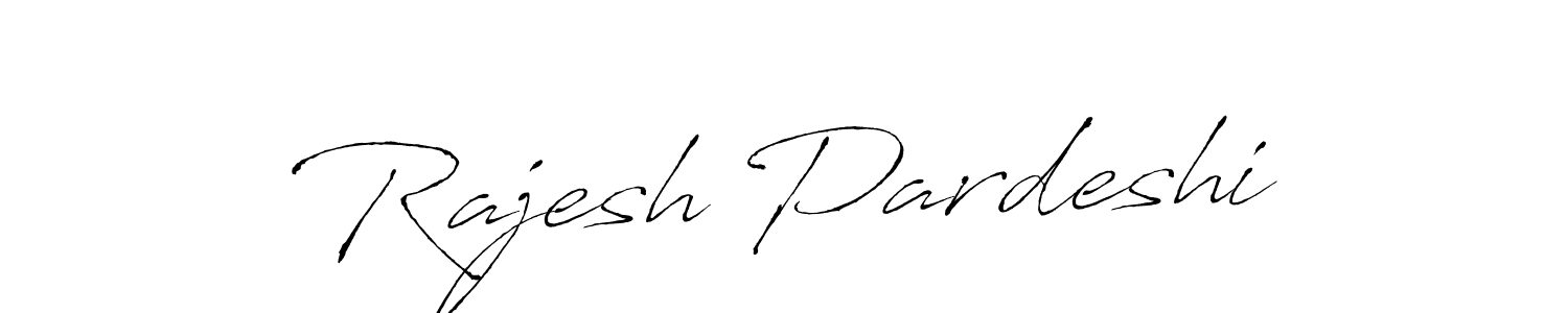 Antro_Vectra is a professional signature style that is perfect for those who want to add a touch of class to their signature. It is also a great choice for those who want to make their signature more unique. Get Rajesh Pardeshi name to fancy signature for free. Rajesh Pardeshi signature style 6 images and pictures png