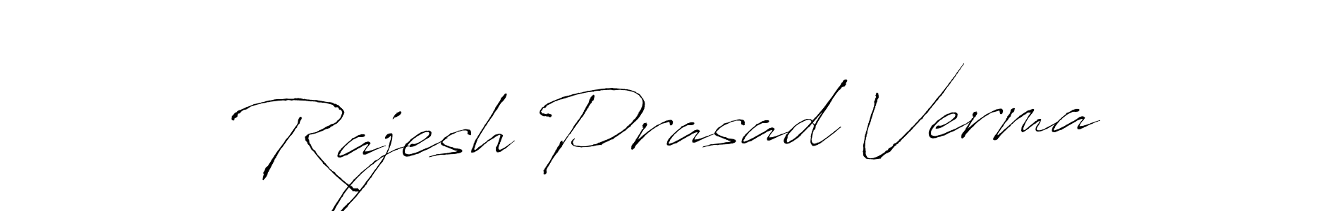 The best way (Antro_Vectra) to make a short signature is to pick only two or three words in your name. The name Rajesh Prasad Verma include a total of six letters. For converting this name. Rajesh Prasad Verma signature style 6 images and pictures png