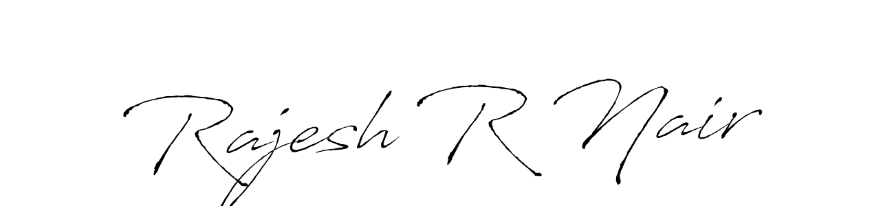 You should practise on your own different ways (Antro_Vectra) to write your name (Rajesh R Nair) in signature. don't let someone else do it for you. Rajesh R Nair signature style 6 images and pictures png