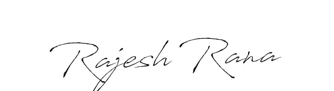 Rajesh Rana stylish signature style. Best Handwritten Sign (Antro_Vectra) for my name. Handwritten Signature Collection Ideas for my name Rajesh Rana. Rajesh Rana signature style 6 images and pictures png