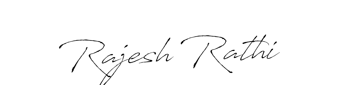 Rajesh Rathi stylish signature style. Best Handwritten Sign (Antro_Vectra) for my name. Handwritten Signature Collection Ideas for my name Rajesh Rathi. Rajesh Rathi signature style 6 images and pictures png