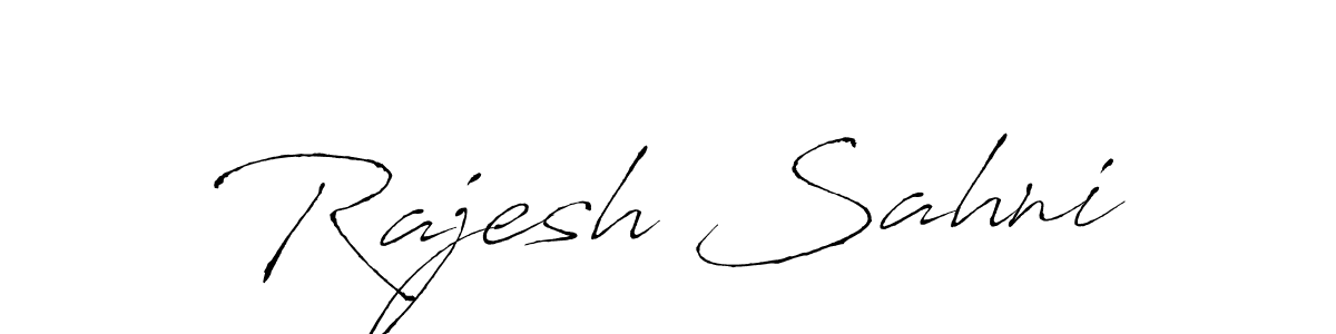Use a signature maker to create a handwritten signature online. With this signature software, you can design (Antro_Vectra) your own signature for name Rajesh Sahni. Rajesh Sahni signature style 6 images and pictures png