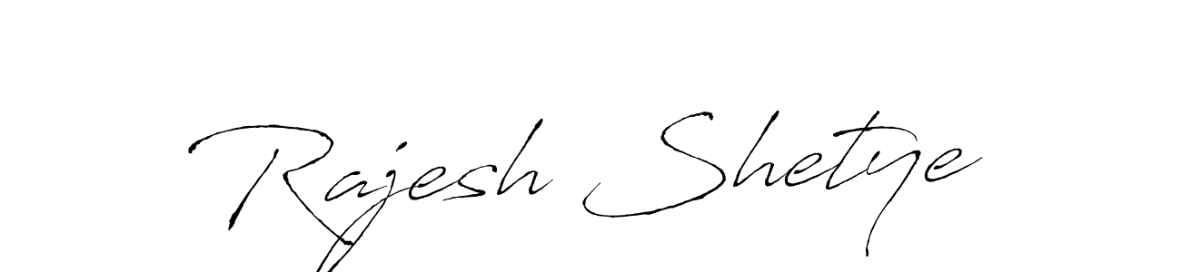 Make a beautiful signature design for name Rajesh Shetye. Use this online signature maker to create a handwritten signature for free. Rajesh Shetye signature style 6 images and pictures png
