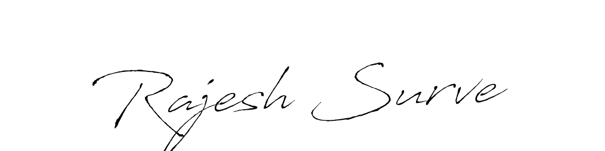 Use a signature maker to create a handwritten signature online. With this signature software, you can design (Antro_Vectra) your own signature for name Rajesh Surve. Rajesh Surve signature style 6 images and pictures png