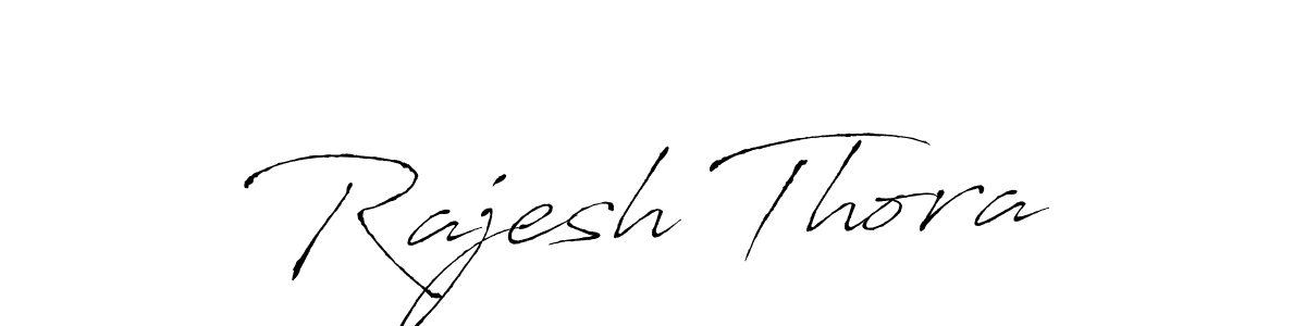 How to make Rajesh Thora signature? Antro_Vectra is a professional autograph style. Create handwritten signature for Rajesh Thora name. Rajesh Thora signature style 6 images and pictures png