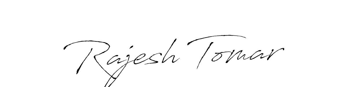 Antro_Vectra is a professional signature style that is perfect for those who want to add a touch of class to their signature. It is also a great choice for those who want to make their signature more unique. Get Rajesh Tomar name to fancy signature for free. Rajesh Tomar signature style 6 images and pictures png