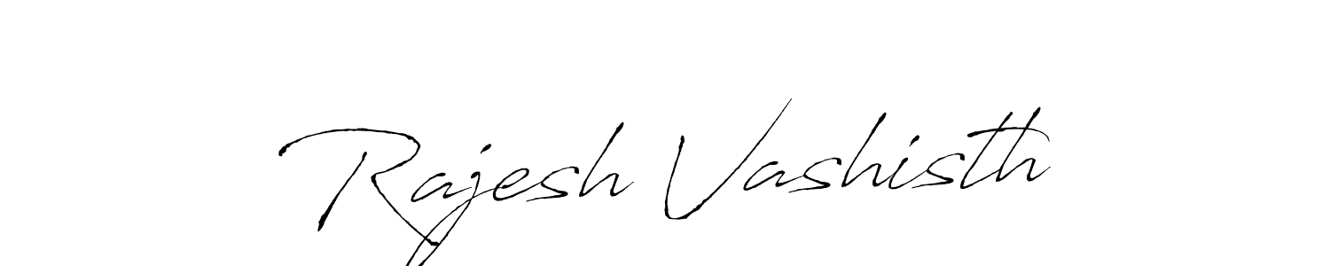 Design your own signature with our free online signature maker. With this signature software, you can create a handwritten (Antro_Vectra) signature for name Rajesh Vashisth. Rajesh Vashisth signature style 6 images and pictures png