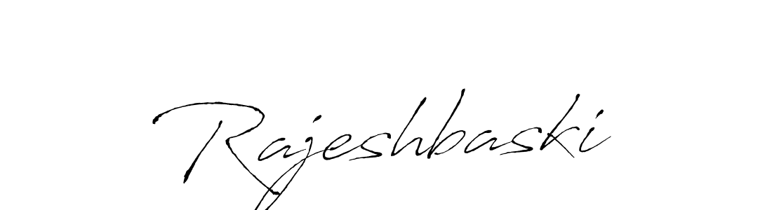 How to make Rajeshbaski signature? Antro_Vectra is a professional autograph style. Create handwritten signature for Rajeshbaski name. Rajeshbaski signature style 6 images and pictures png