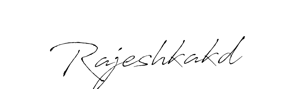 Make a beautiful signature design for name Rajeshkakd. With this signature (Antro_Vectra) style, you can create a handwritten signature for free. Rajeshkakd signature style 6 images and pictures png