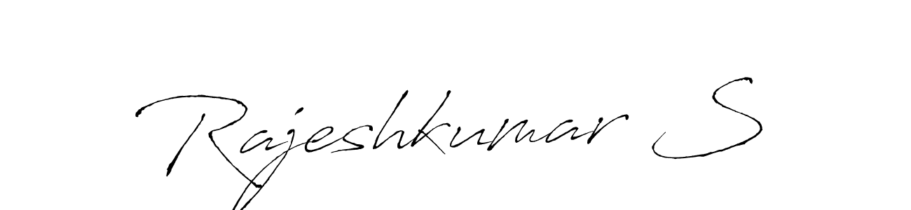 Make a beautiful signature design for name Rajeshkumar S. Use this online signature maker to create a handwritten signature for free. Rajeshkumar S signature style 6 images and pictures png