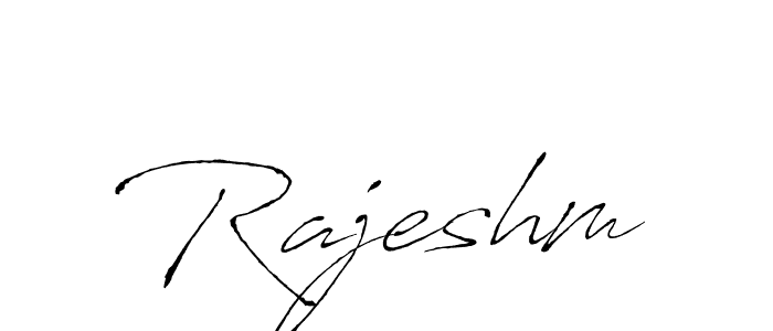 Once you've used our free online signature maker to create your best signature Antro_Vectra style, it's time to enjoy all of the benefits that Rajeshm name signing documents. Rajeshm signature style 6 images and pictures png