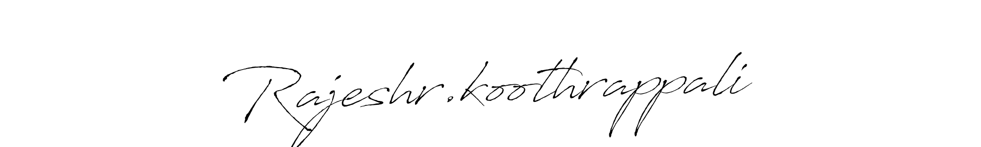 It looks lik you need a new signature style for name Rajeshr.koothrappali. Design unique handwritten (Antro_Vectra) signature with our free signature maker in just a few clicks. Rajeshr.koothrappali signature style 6 images and pictures png