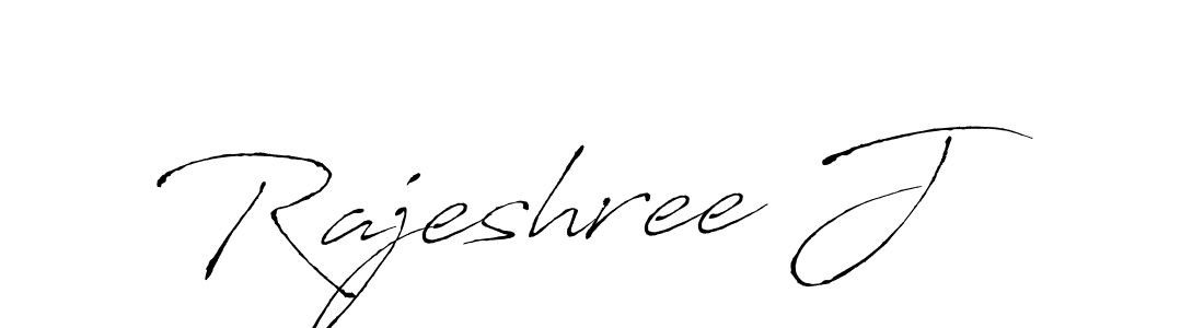 How to make Rajeshree J signature? Antro_Vectra is a professional autograph style. Create handwritten signature for Rajeshree J name. Rajeshree J signature style 6 images and pictures png